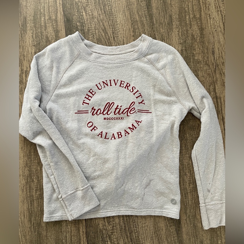 The University of Alabama Crewneck Sweatshirt with Twist Back